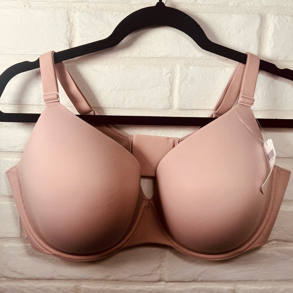 NWT Soma Enbliss Full Coverage Lined  Underwire Bra 40DD Adobe Rose Pink #0525